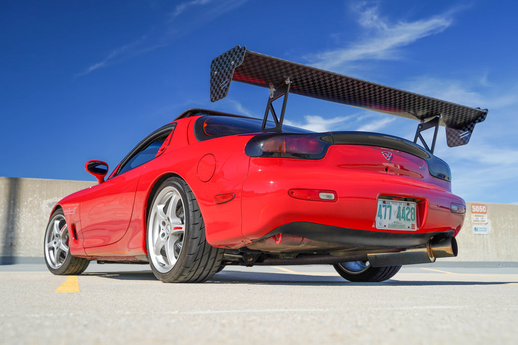 Fc Rx7 Large Rear Wing Mazda FD RX7 Wing – Carbon Envy