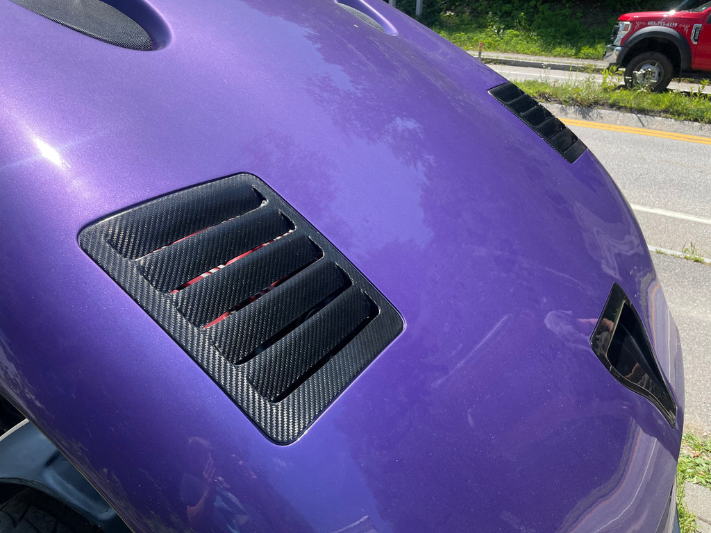 Carbon Fiber Hood Vents