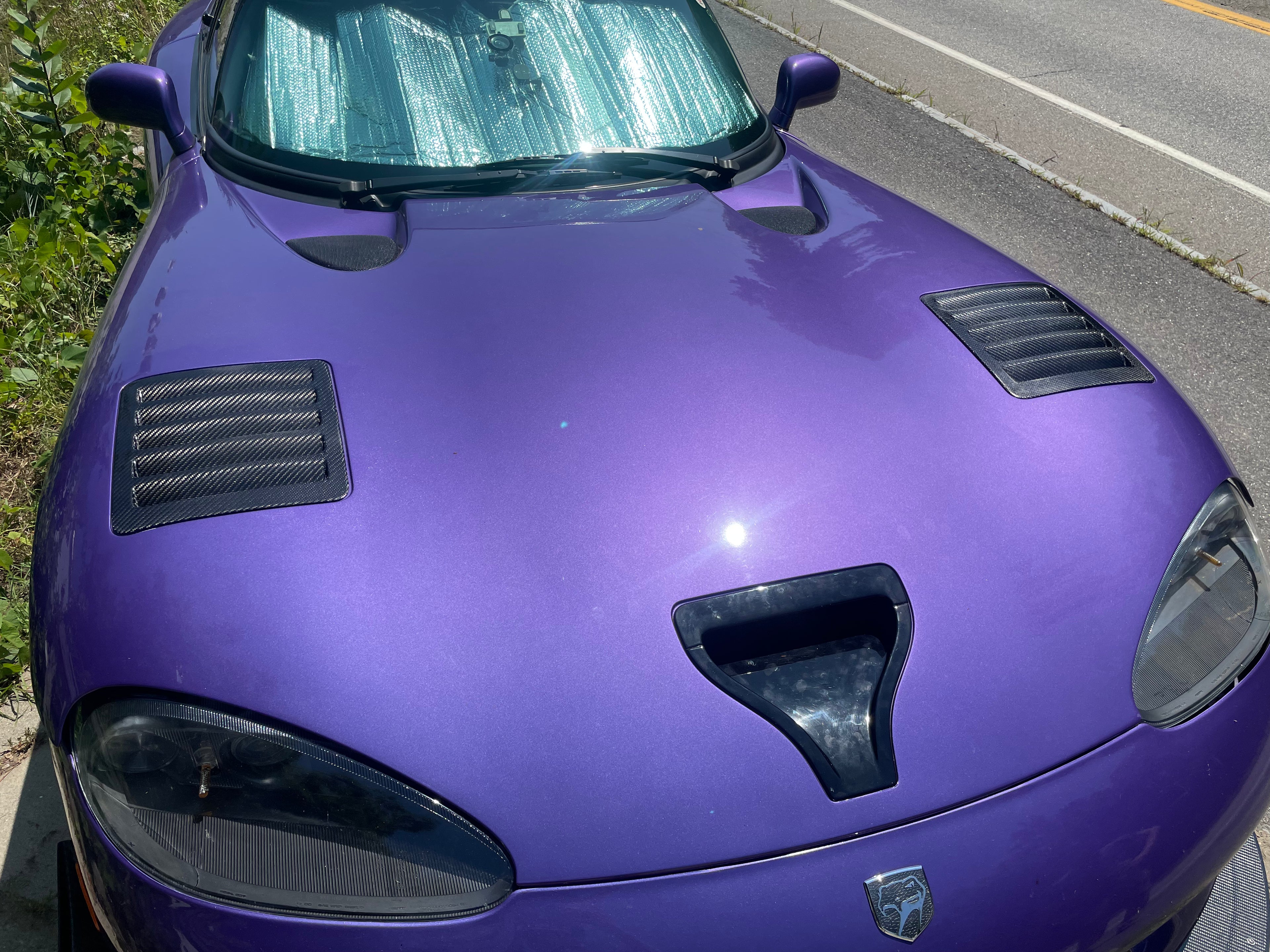 Carbon Fiber Hood Vents