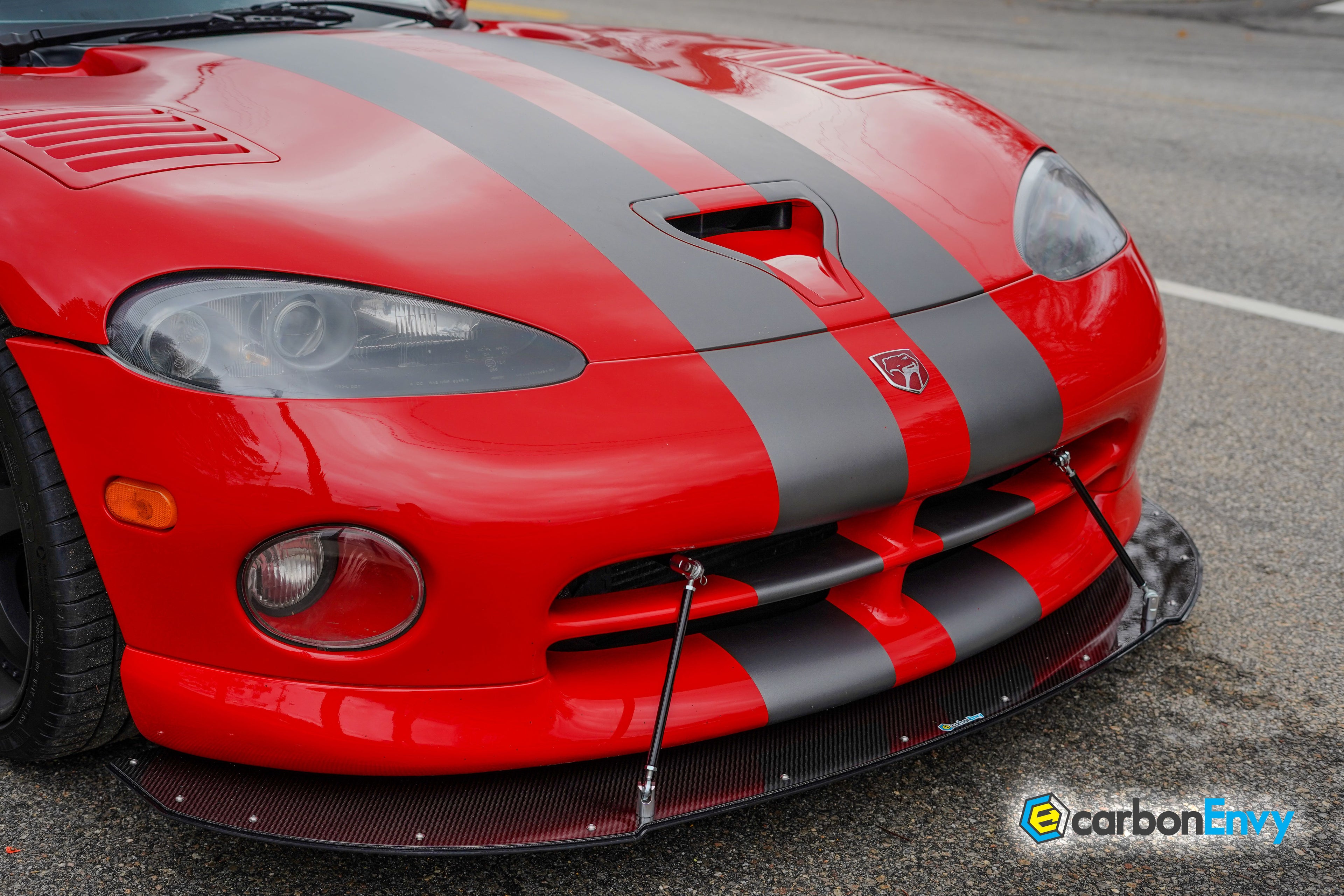 Carbon Envy Front Splitter for Dodge Viper GTS