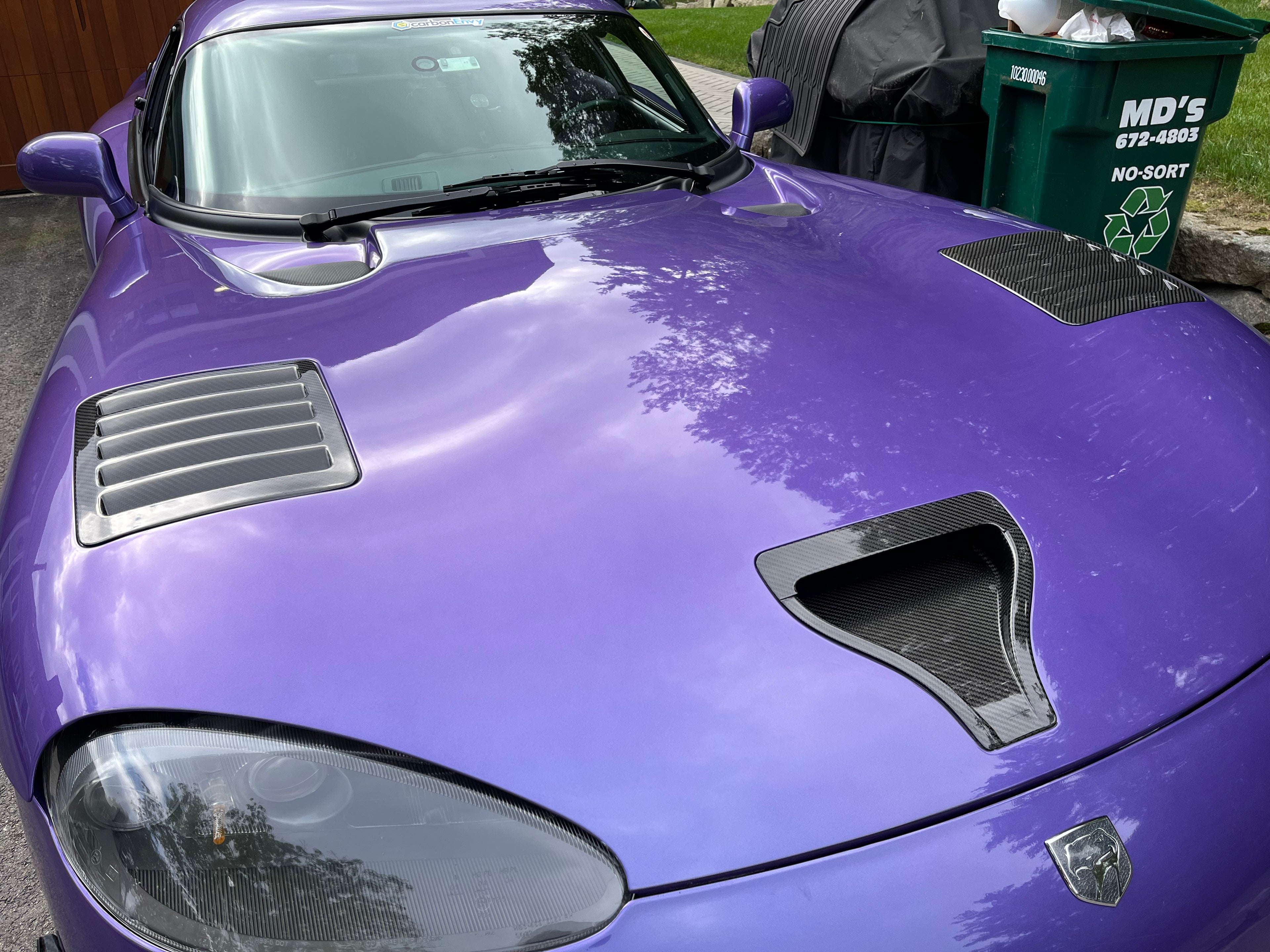 Carbon Fiber Hood Vents