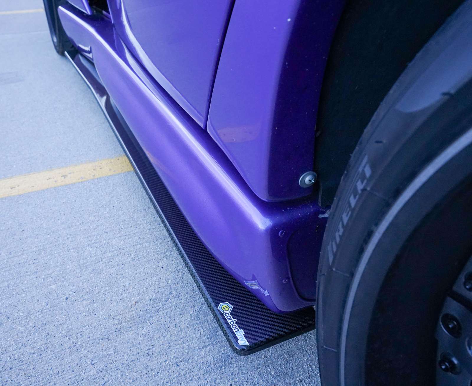 Carbon Envy Side Splitter for Dodge Viper GTS