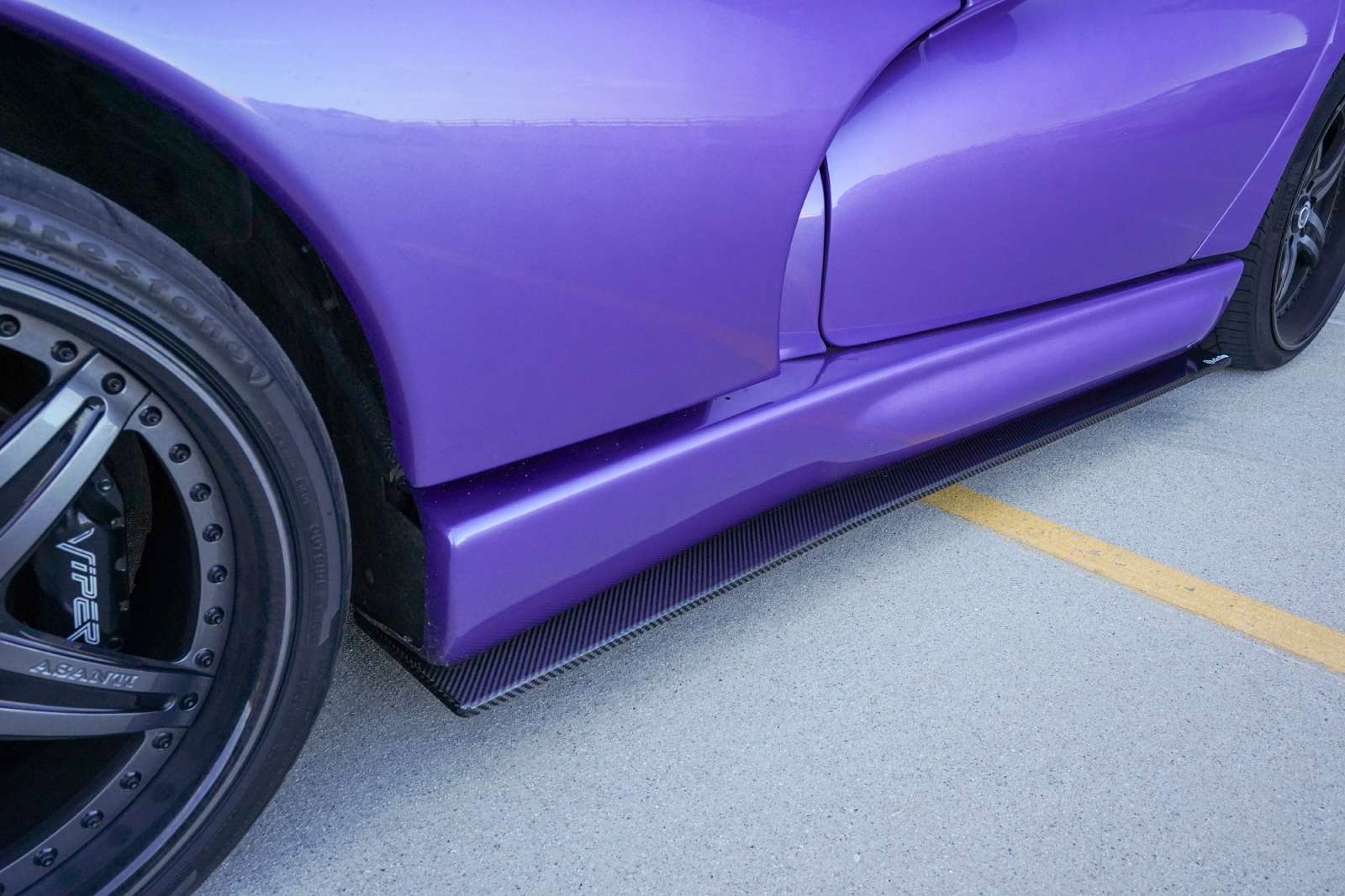 Carbon Envy Side Splitter for Dodge Viper GTS